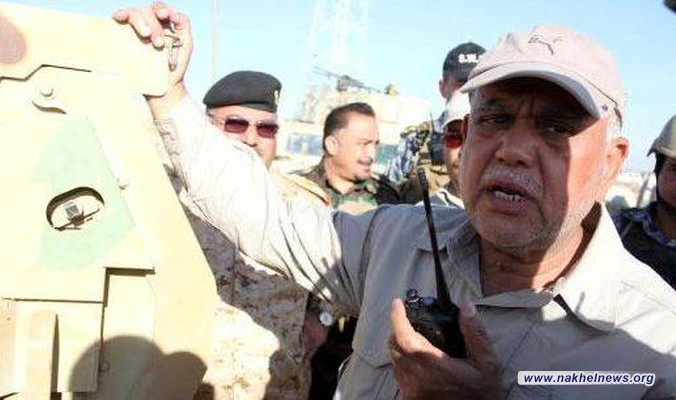 العامري يشرف ميدانيا على عمليات تحرير القيروان غرب الموصل ويوجه بسد الثغرات