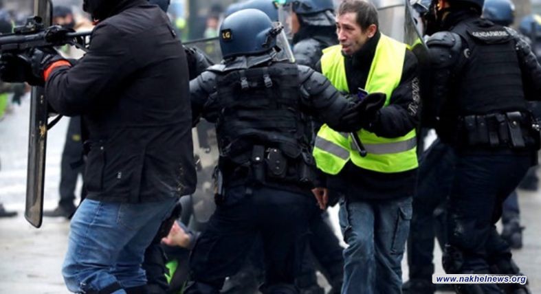 مجهول يهاجم الشرطة بـ سكين في ليون بفرنسا  